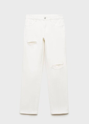 MANGO TEEN Regular Jeans 'Clean 2' in White
