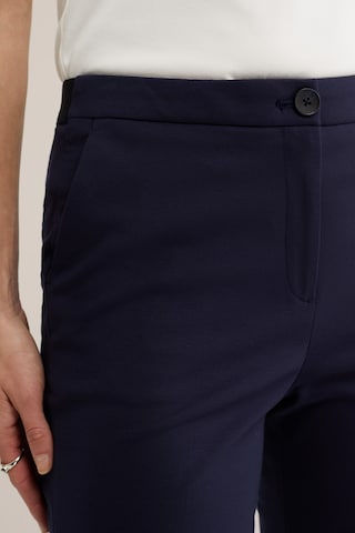 WE Fashion Slimfit Hose in Blau