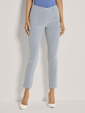 Skinny Pantalon MADELEINE en blanc : devant