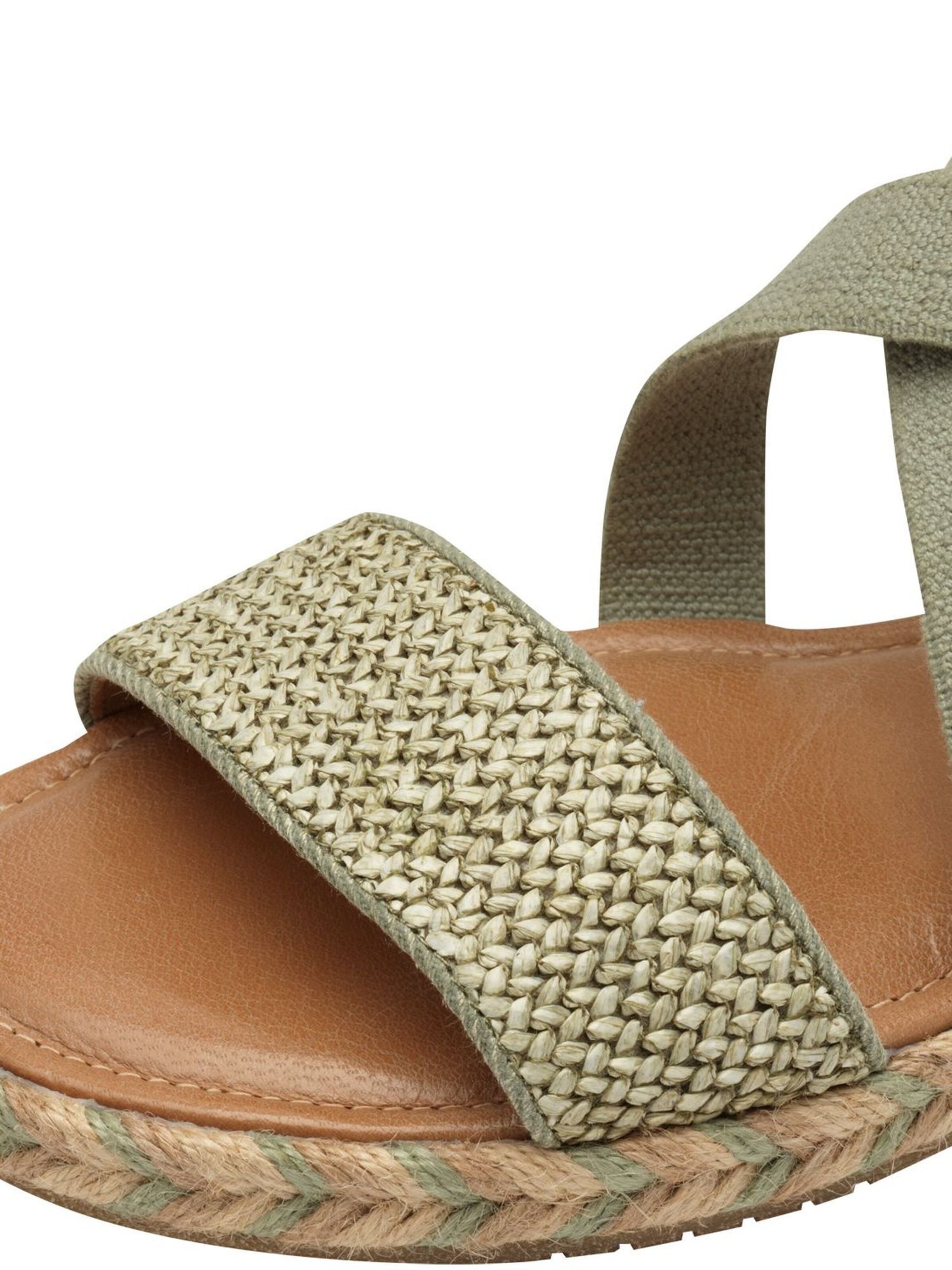 Tamaris Páskové sandály – zelená