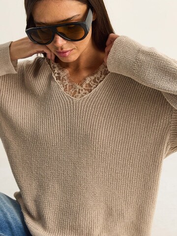 Pullover 'Pullover' di Bianco Lucci in beige