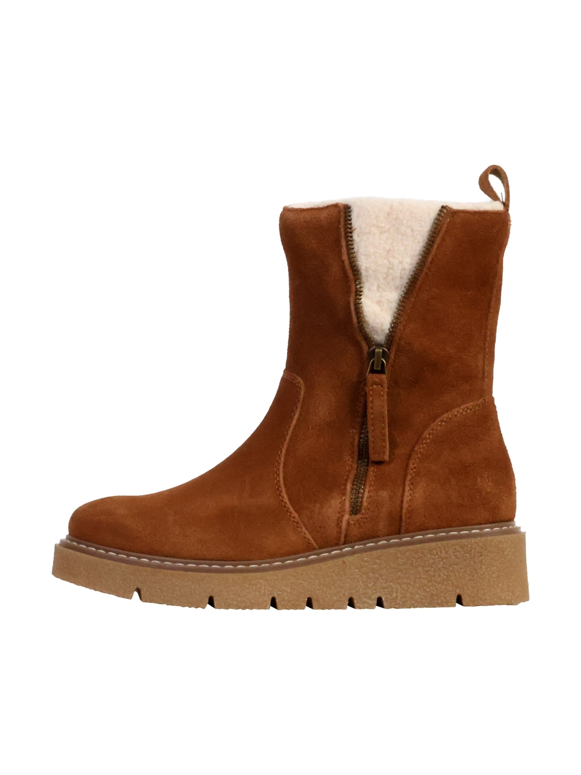 The Divine Factory Ankle Boots‌‌‌‌‌ in Beige: Vorderseite