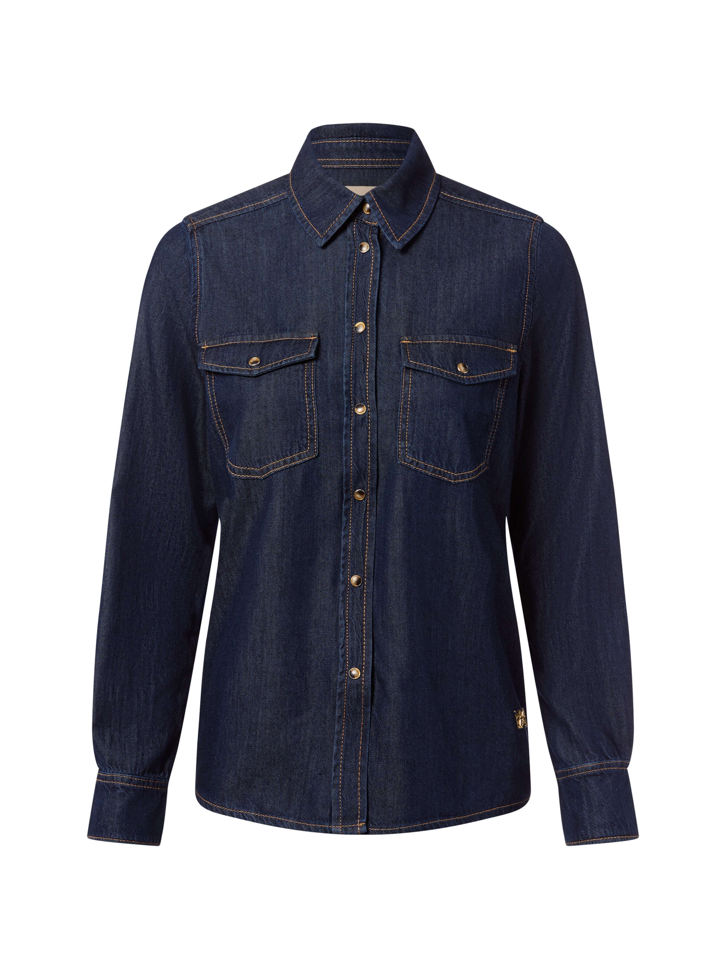 MOS MOSH Blouse in Blauw: voorkant