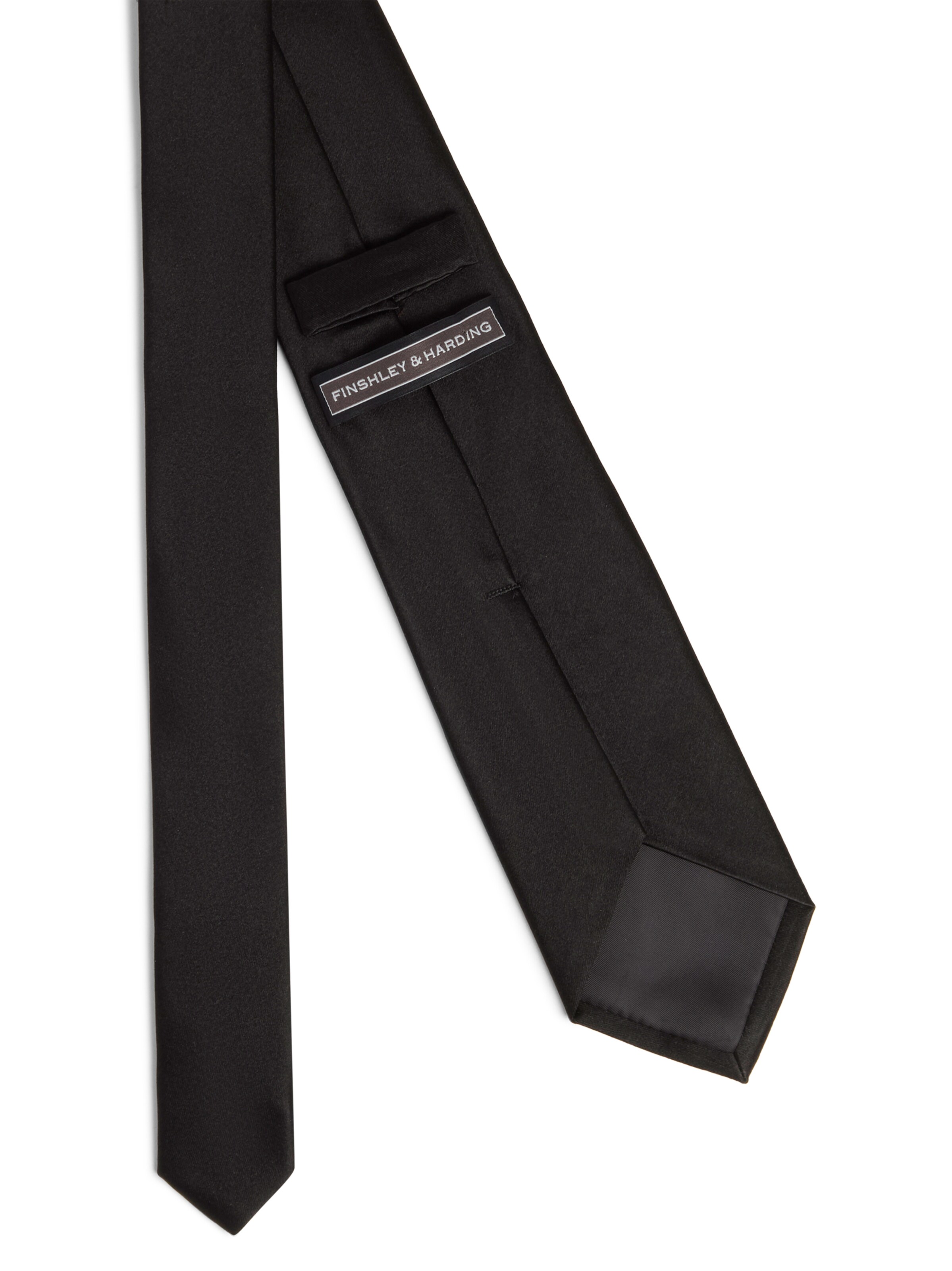 Finshley & Harding Tie in Black