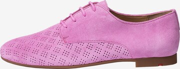 LLOYD Lace-Up Shoes in Pink: front