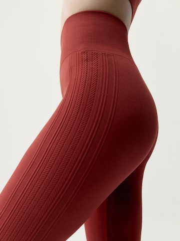 Born Skinny Workout Pants 'Zinara' in Red