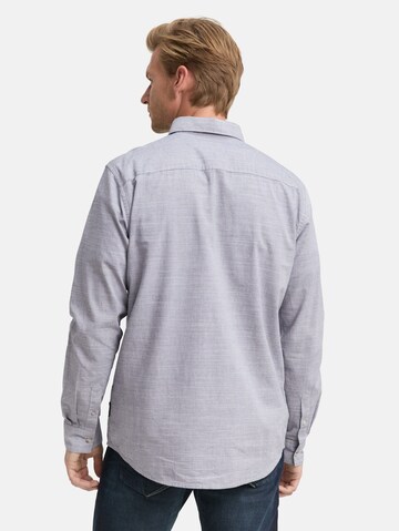 TOM TAILOR Regular fit Button Up Shirt in Blue