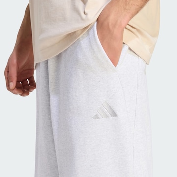 ADIDAS SPORTSWEAR Tapered Sporthose in Grau