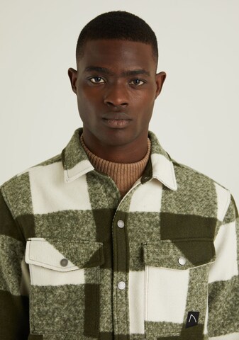 CHASIN' Regular fit Overhemd 'Porter Boucle' in Groen