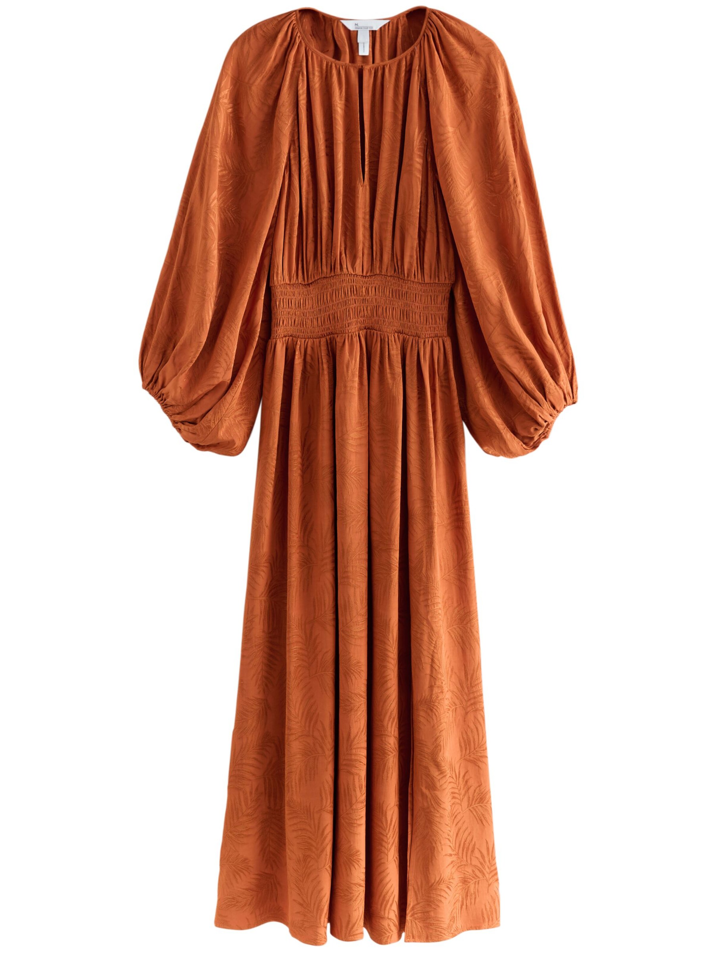 Next Φόρεμα σε καφέ σκουριάς, Άποψη προϊόντος