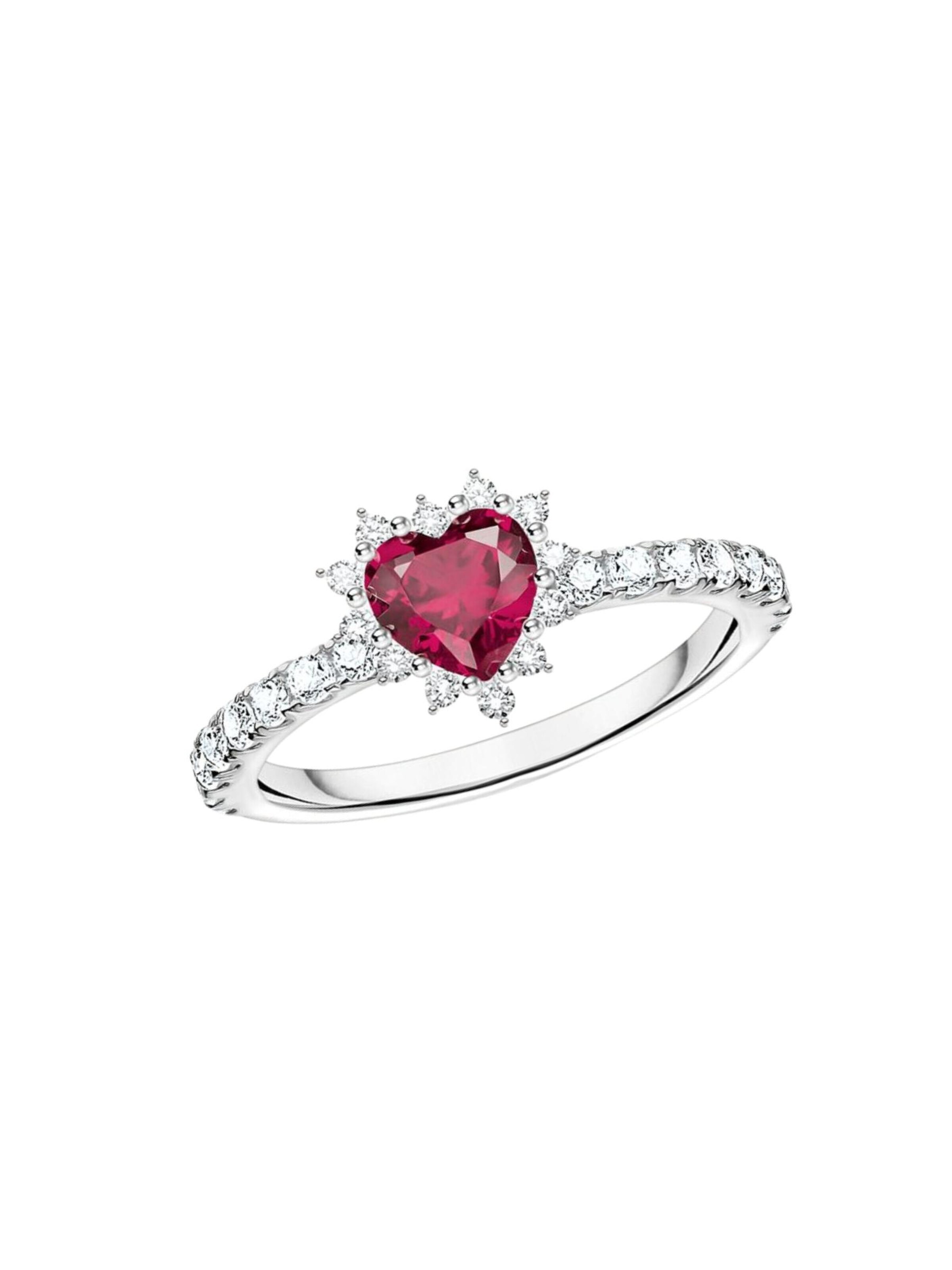 Bague Thomas Sabo en rouge