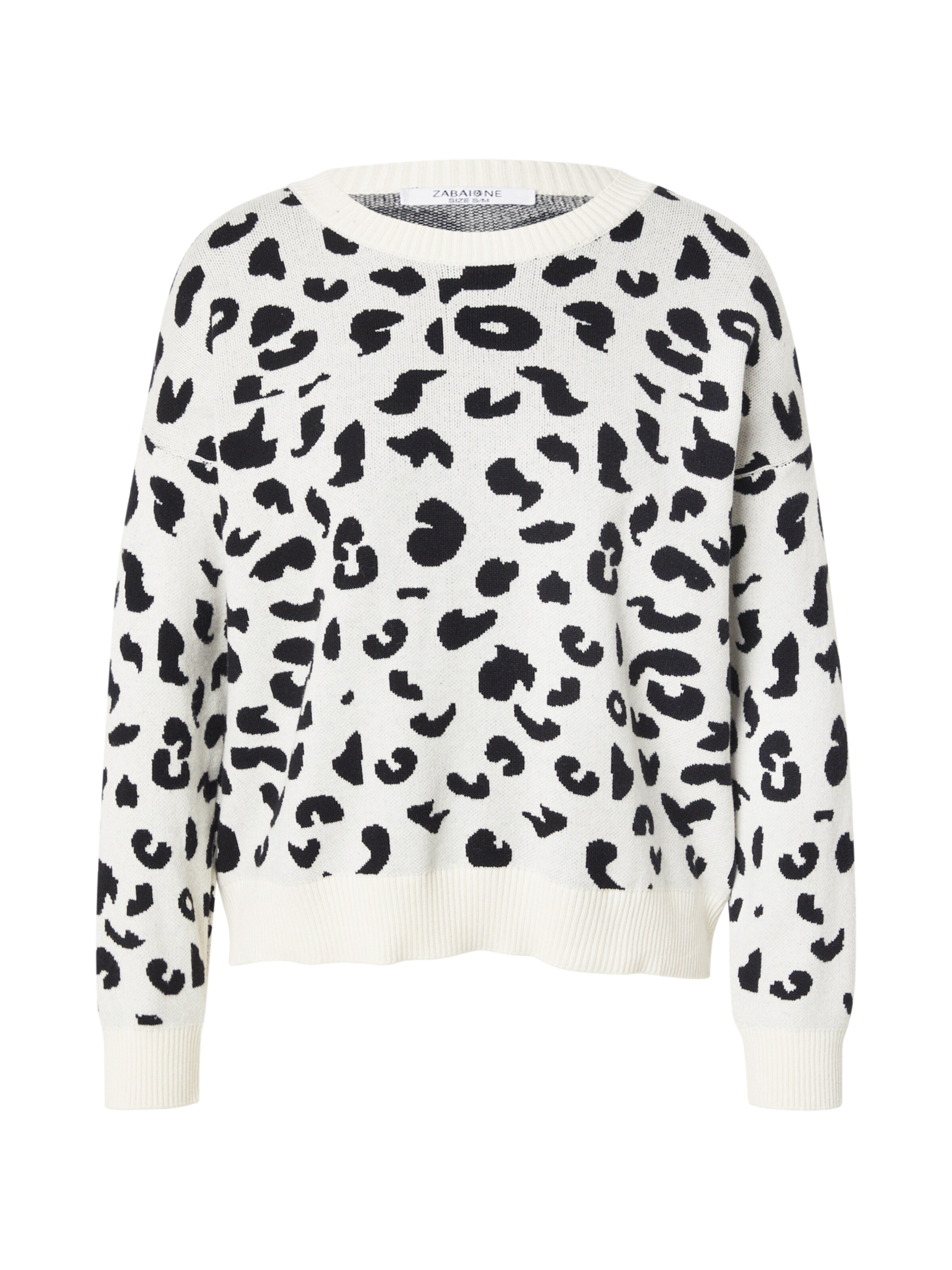 ZABAIONE Pullover 'Pa44ulaa' in Weiß: Vorderseite