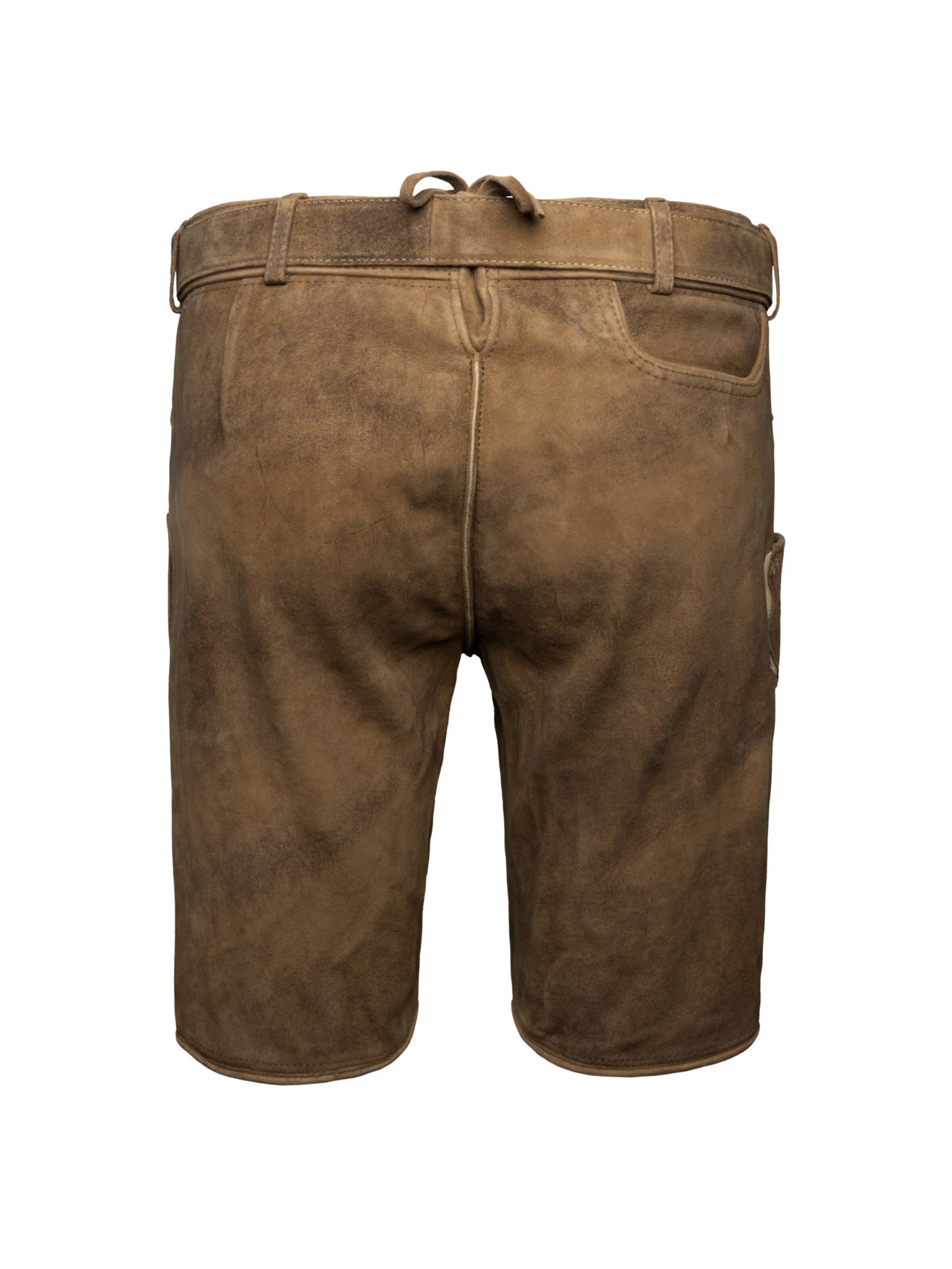 Regular Pantalon folklorique ' Roberto ' Krüger Buam en marron