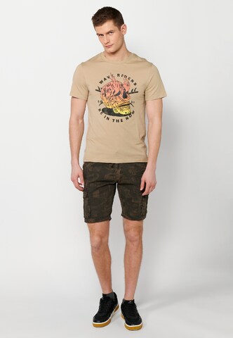 KOROSHI Bluser & t-shirts i beige