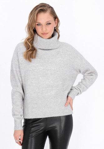 Pull-over myMo ROCKS en gris : devant