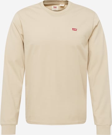 LEVI'S ® - Camiseta 'LS Original HM Tee' en beige: frente