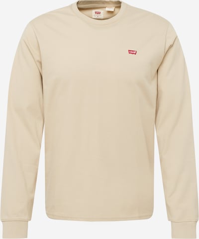 LEVI'S ® T-Shirt 'LS ORIGINAL HM TEE REDS' in beige, Produktansicht
