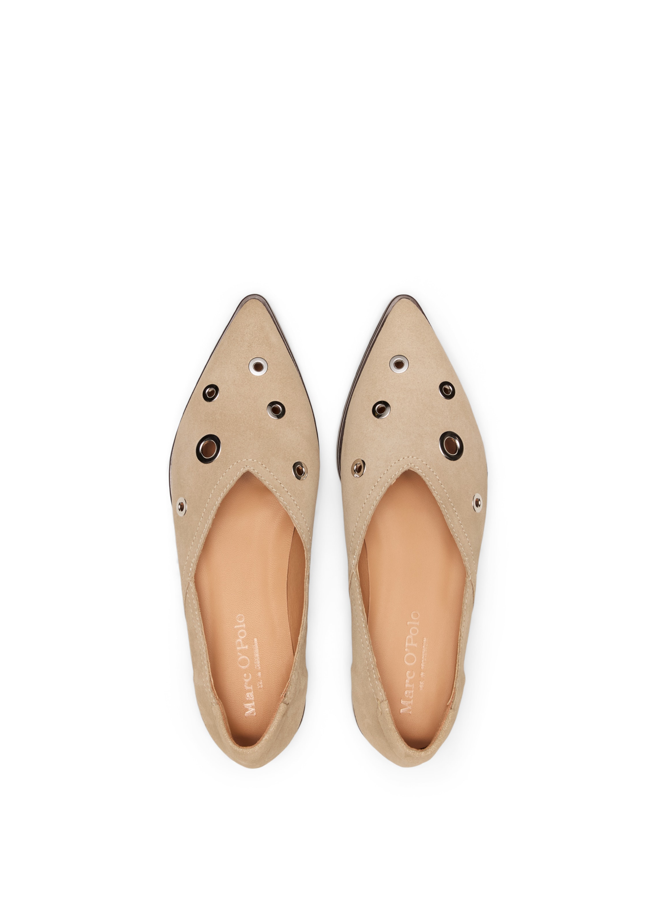 Marc O'Polo Ballerina 'Camilla' in Beige