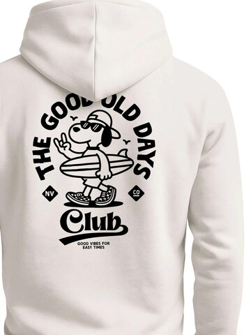 Neverless Sweatshirt 'Good old Days' in Beige