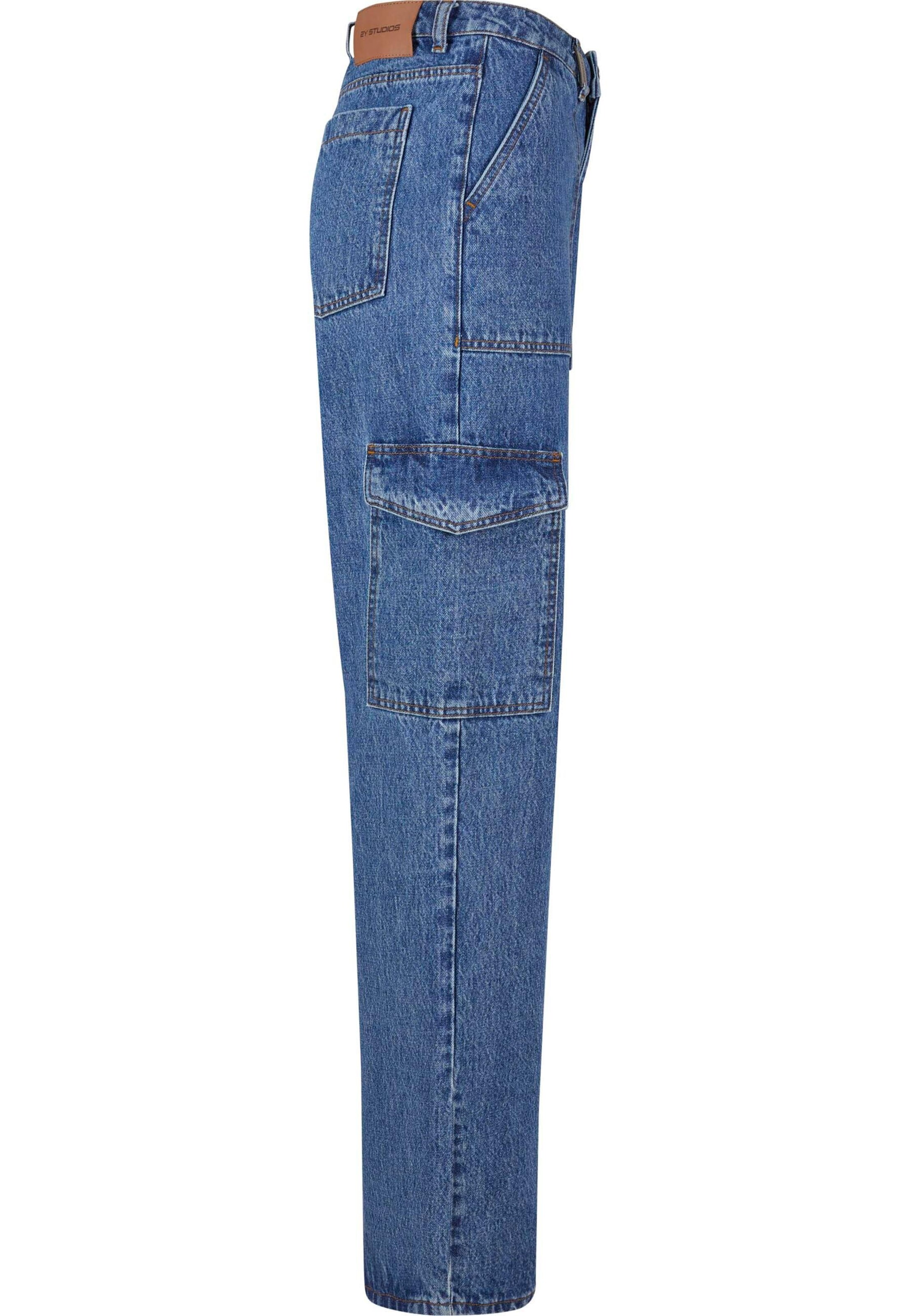 Loosefit Jeans cargo 'Lona' di 2Y Premium in blu