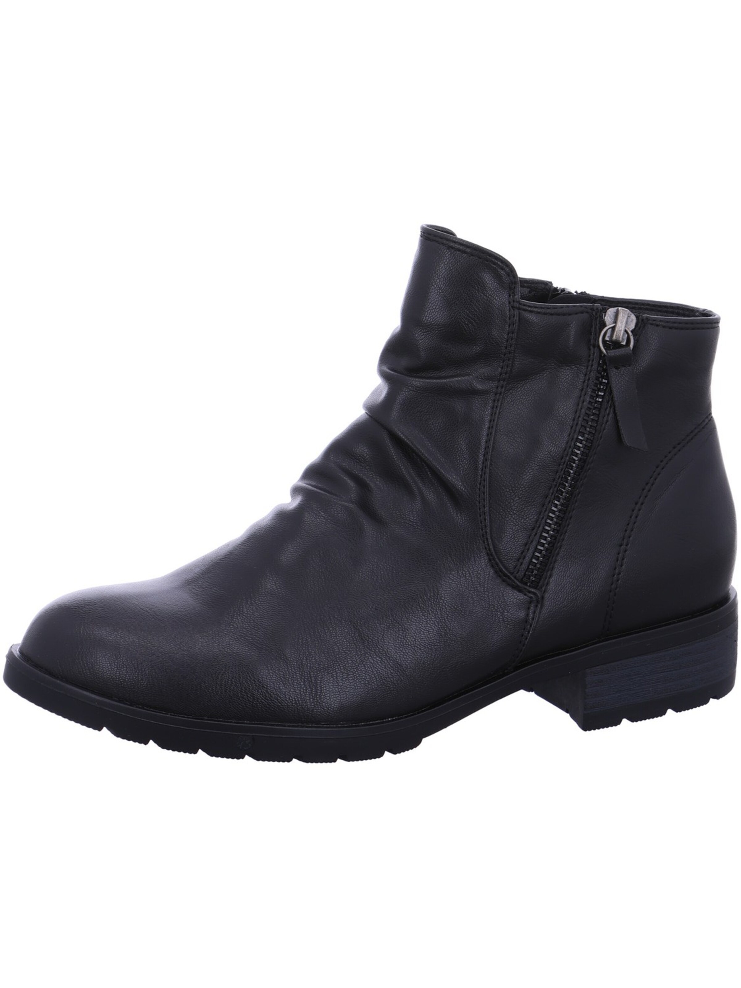 QUEEN'S Booties in Black: front