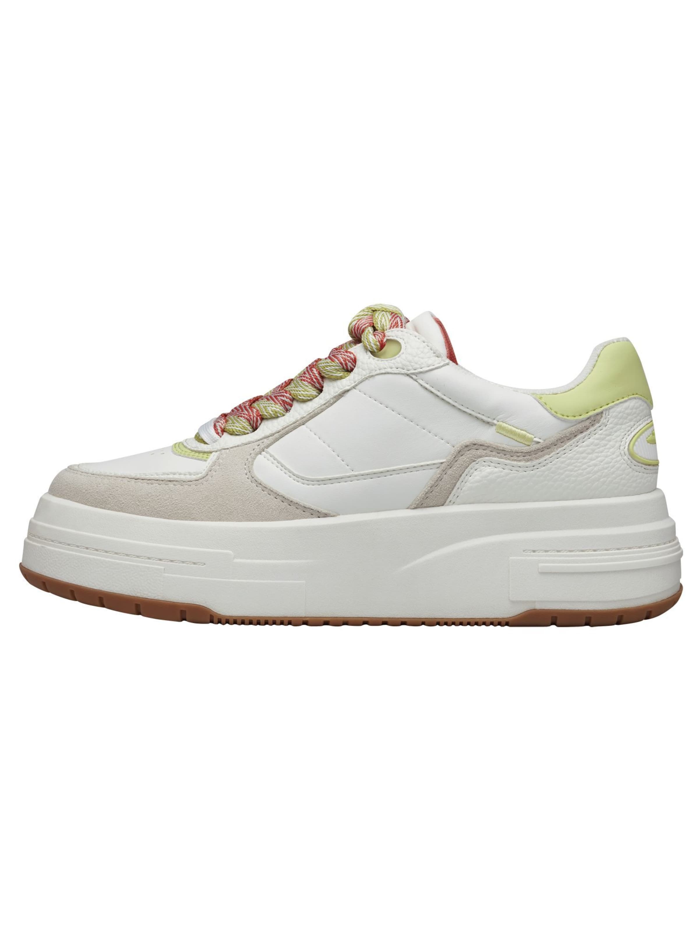 Baskets basses Tamaris en vert