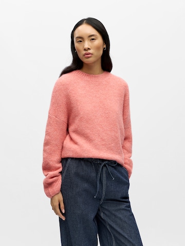 OBJECT Sweater 'OBJSaggia' in Pink: front