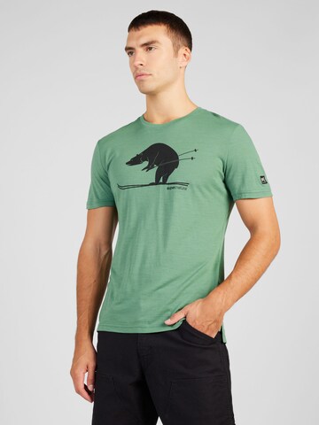 super.natural Performance Shirt in Green: front