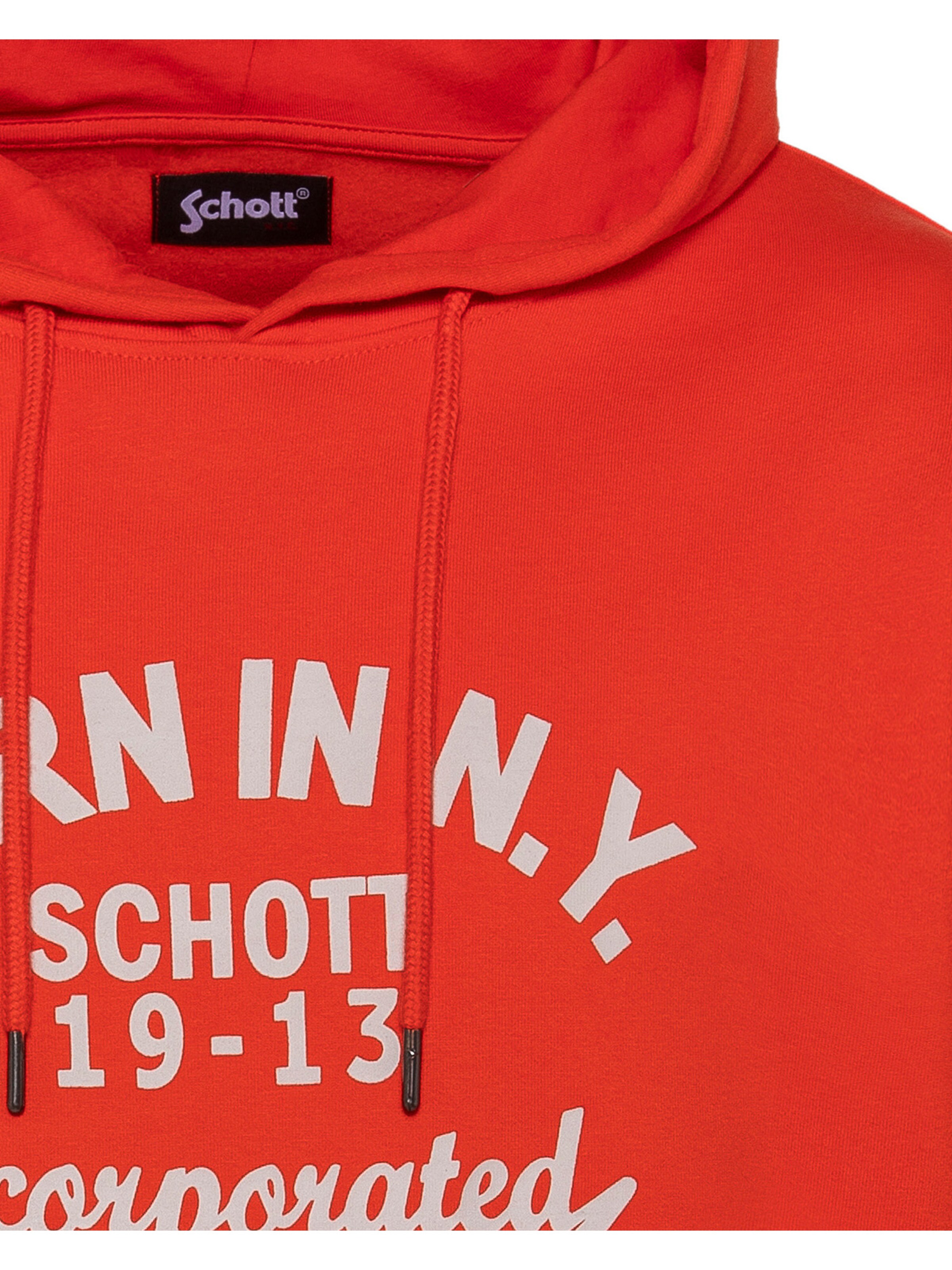 Schott NYC Sweatshirt in Orange