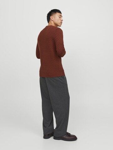 Regular Pantalon à plis 'Karl Pierre' JACK & JONES en gris