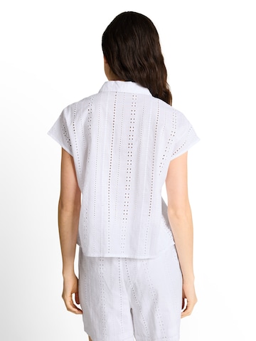 Bluză de la TOM TAILOR DENIM pe alb