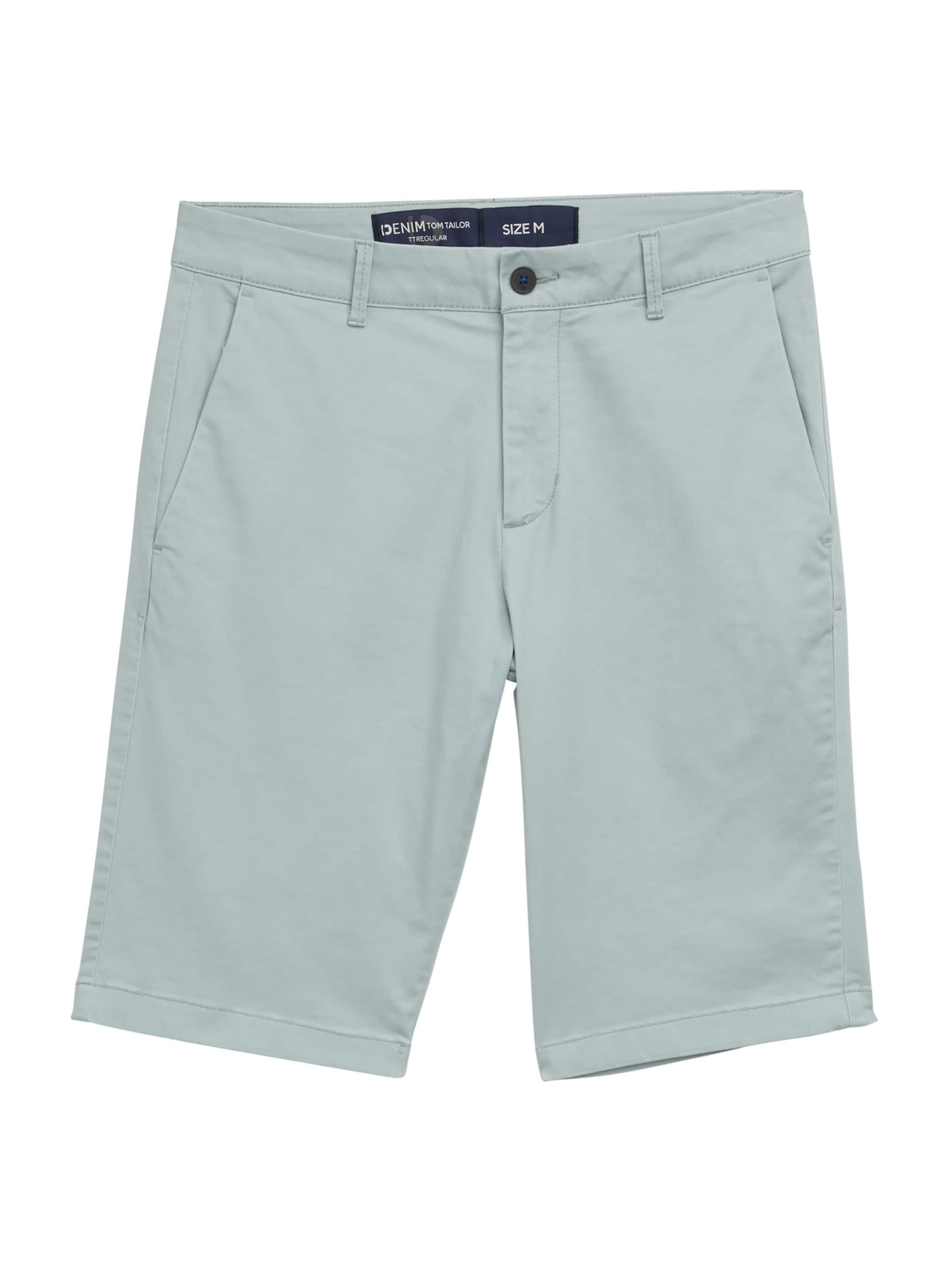 TOM TAILOR DENIM Tričko - Modrá: predná strana