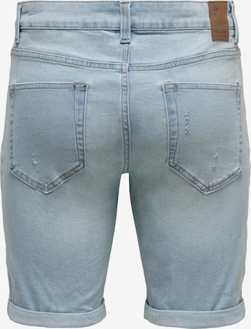 Only & Sons Regular Jeans in Blauw