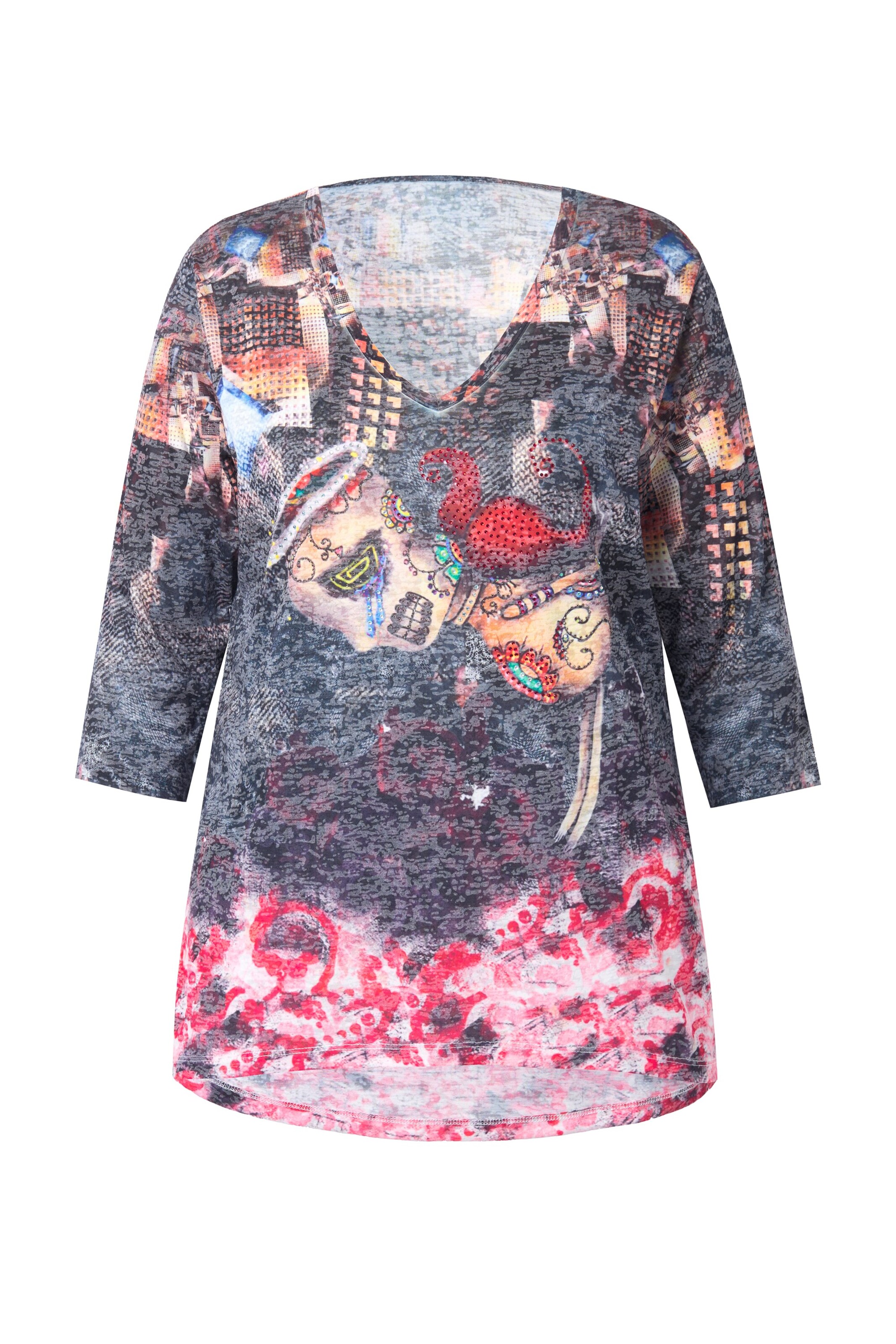 Angel of Style Shirt in Grey: front