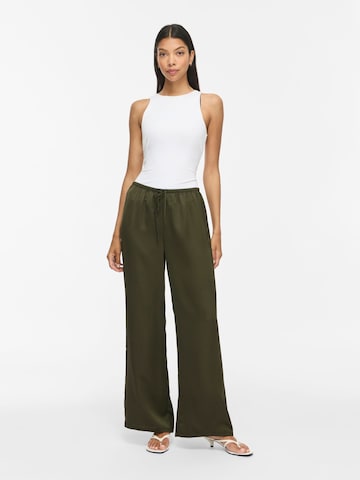 Wide Leg Pantalon 'VIEllette' VILA en vert