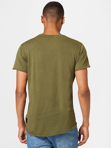 Key Largo Shirt 'TWO HEADS' in Green