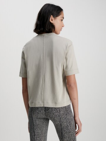 Calvin Klein Sport Performance Shirt in Beige