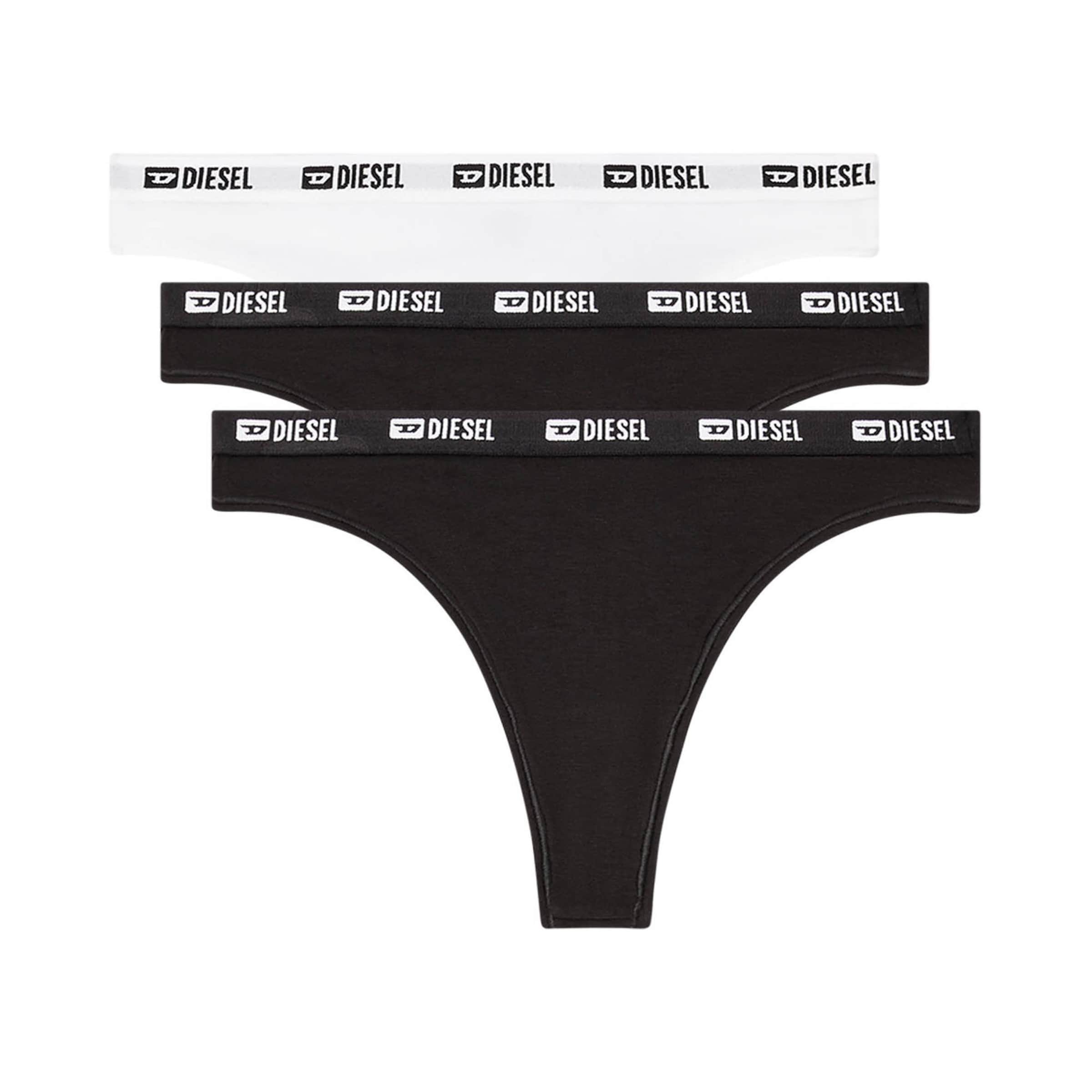 DIESEL String in Schwarz: Vorderseite