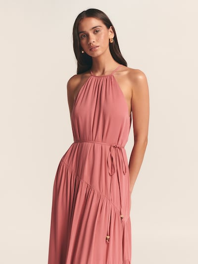 St MRLO Evening Dress in Pink, Item view
