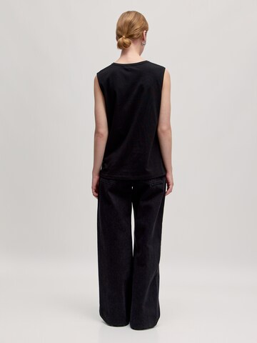 EDITED Shirt 'Hanami' in Black