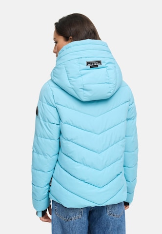 MARIKOO Winterjas in Blauw