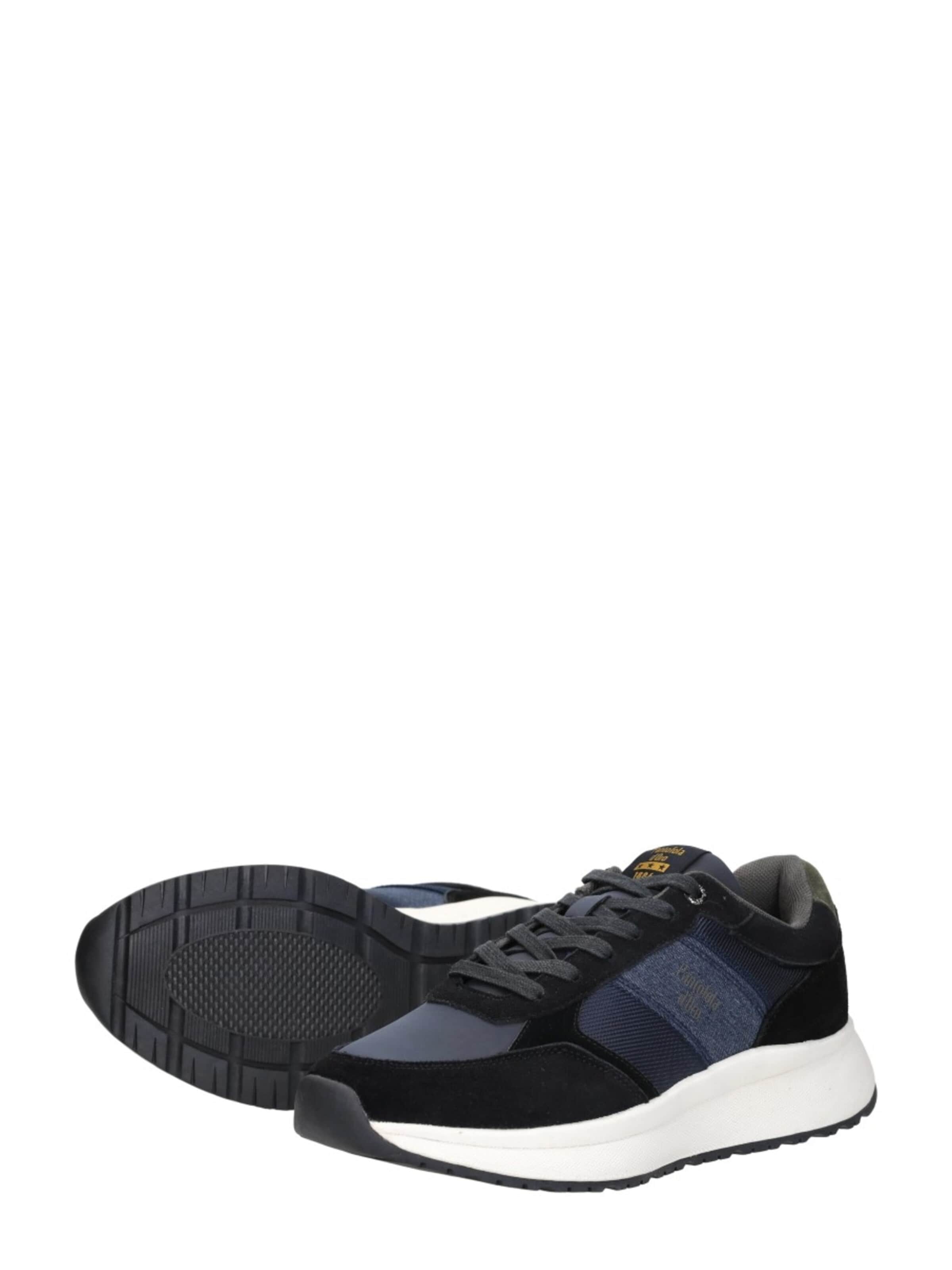 PANTOFOLA D'ORO Platform trainers 'Tenebra' in Blue