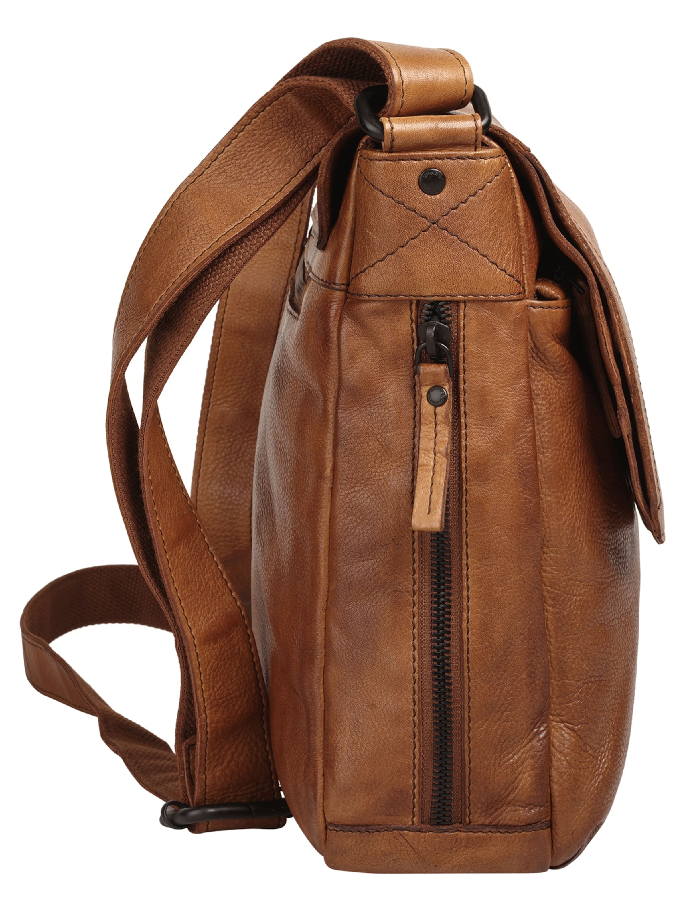 Spikes & Sparrow Messenger in Brown