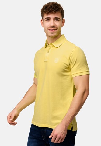 INDICODE JEANS Shirt ' Jorah ' in Geel