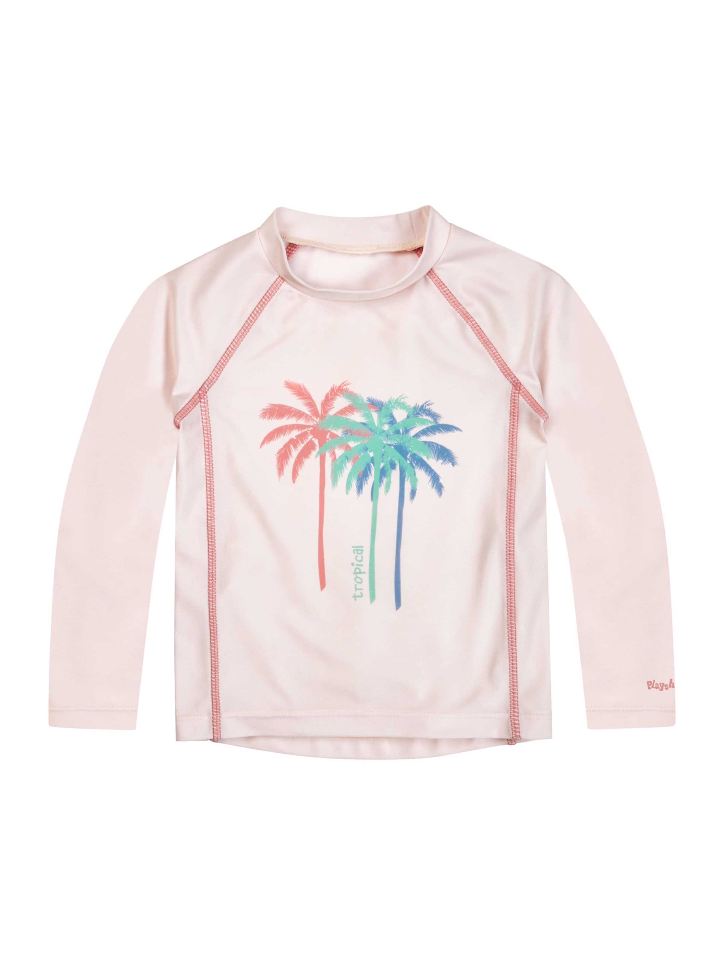 PLAYSHOES Ochrona UV &#x27;Palm Trees&#x27; w kolorze beżowy: przód