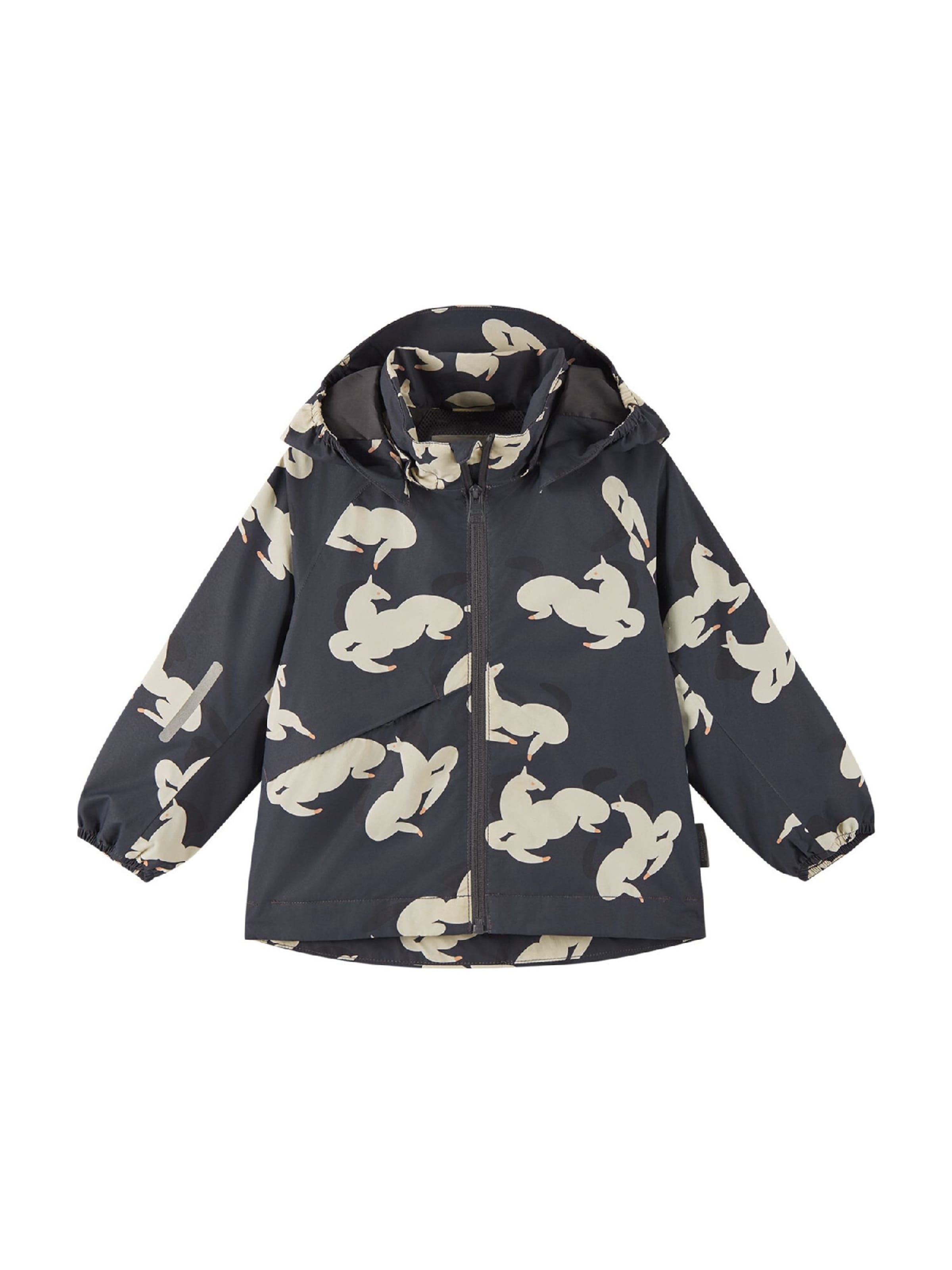Reima Übergangsjacke | Funktionsjacke ' Soukka ' in Schwarz: Vorderseite