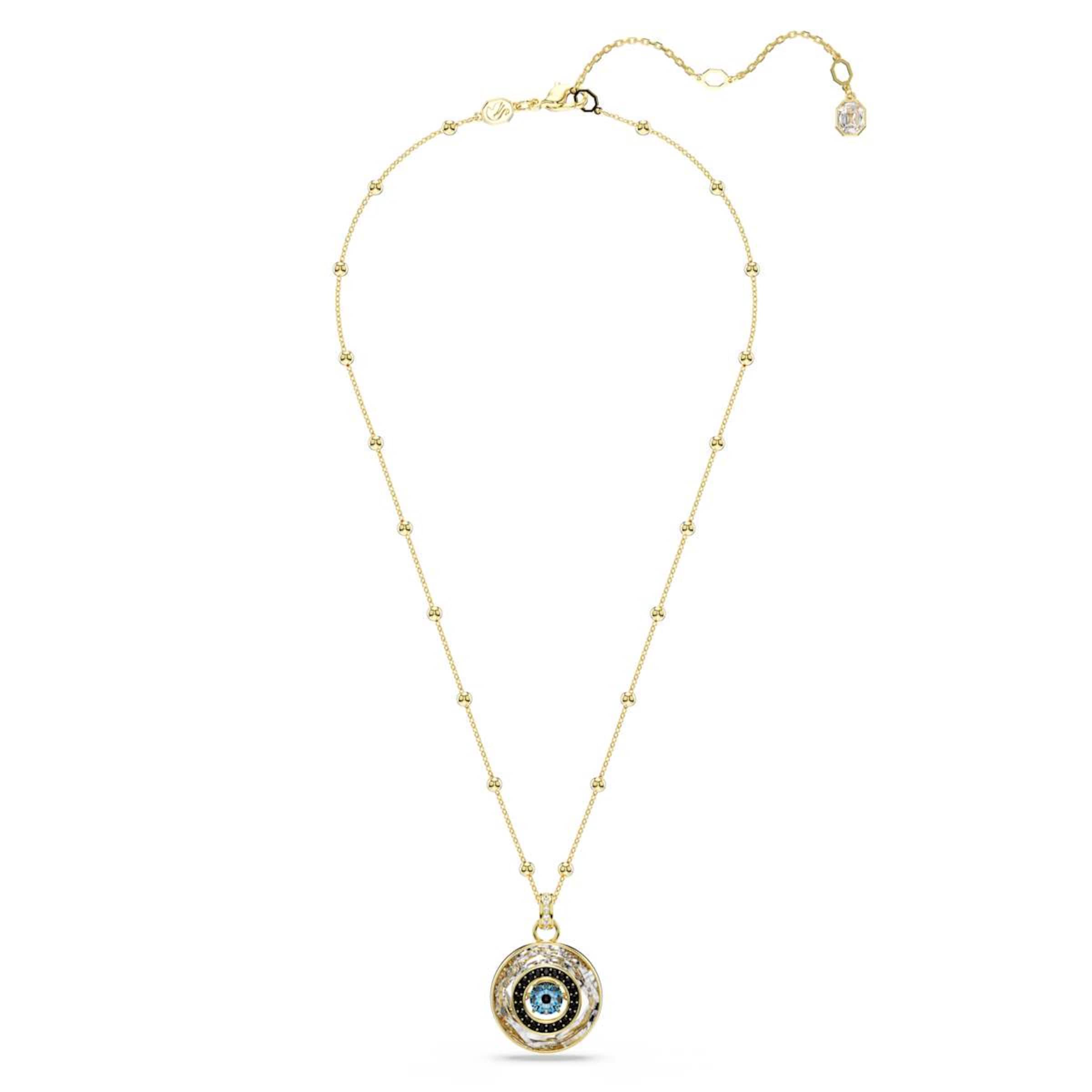 Swarovski Ketting in Goud: voorkant