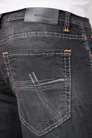CAMP DAVID Regular Jeans 'BR:AD' in Black