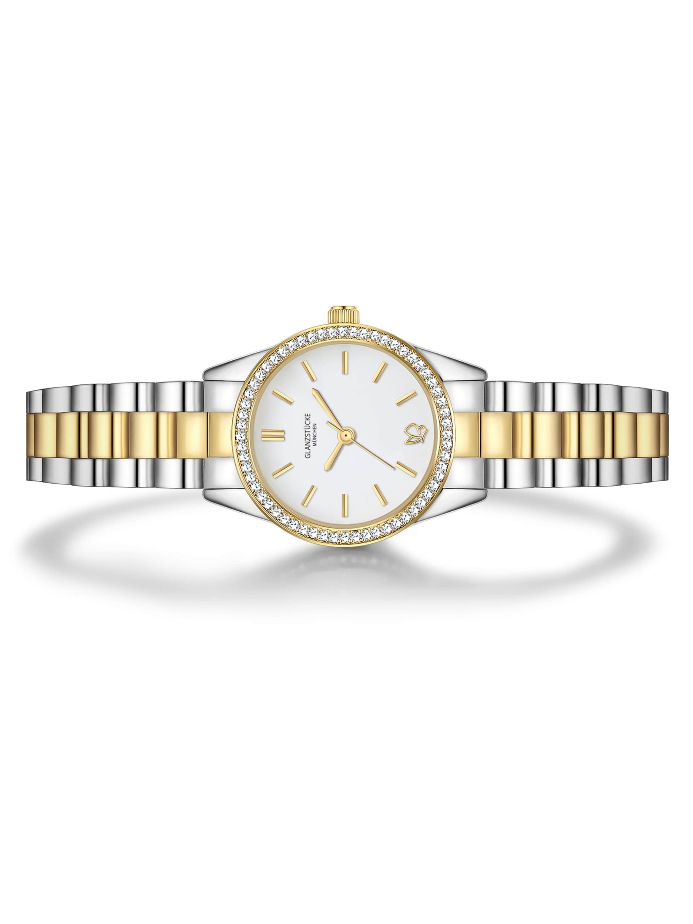 Glanzstücke München Analoguhr in Silber