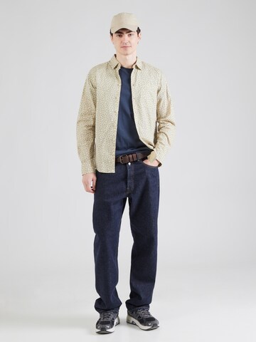 BLEND - Ajuste regular Camisa 'BHAGGE' en beige